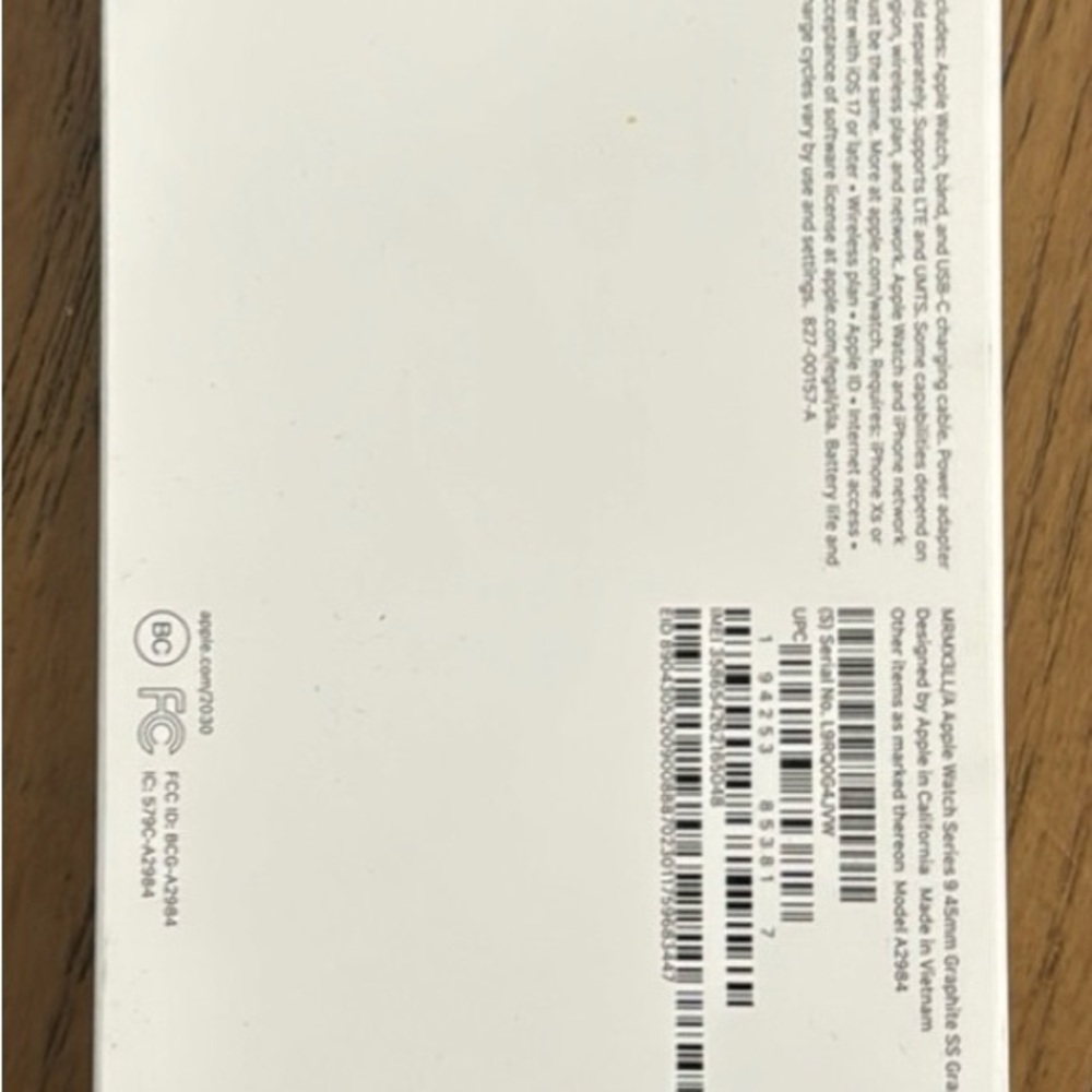 Apple Watch Series 9 GPS + Cellular 45mm